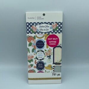 Recollections - Southern Blues - Sticker Book - 791 Stickers - New